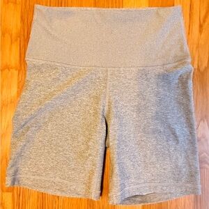 Aritzia TnAction Butter Bike Shorts - Light Gray - Worn Once!